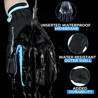 mens leather winter driving gloves